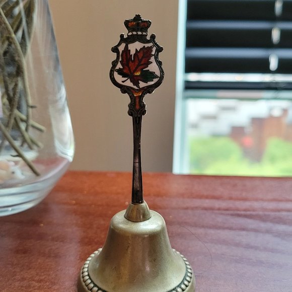Sterling Enamel Bell Canada Maple Leaf - Picture 8 of 9